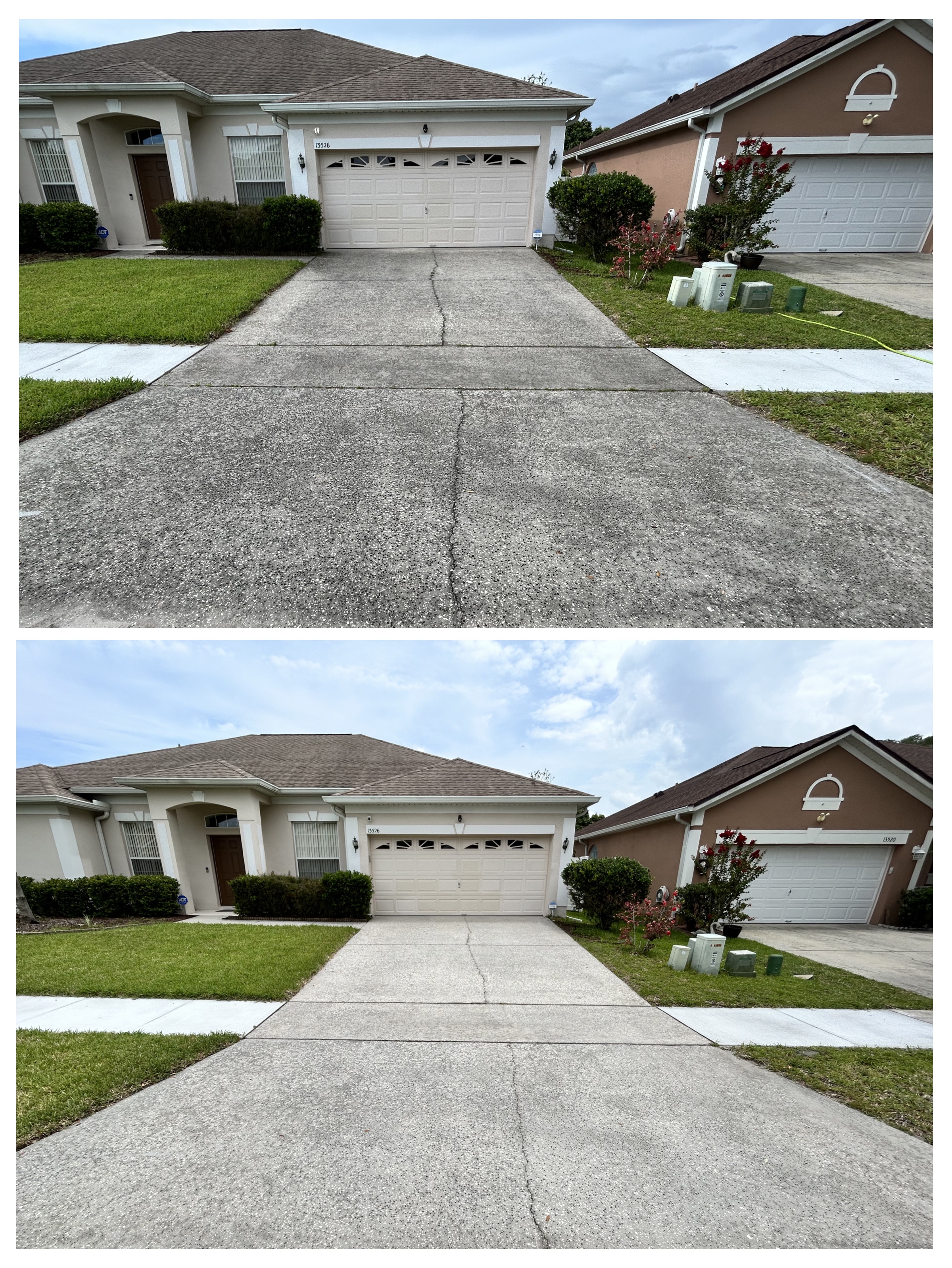 Orlando Driveway Pressure Washing